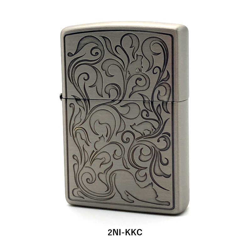 低価SALE ZIPPO ジッポー 2BS-CATW キャットウォーク ブラス 猫ちゃん